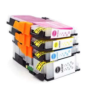 Offertecartucce.com 4 Cartucce Brother LC-3237 Multipack Nero + Colore compatibile per Brother MFC-J5945DW