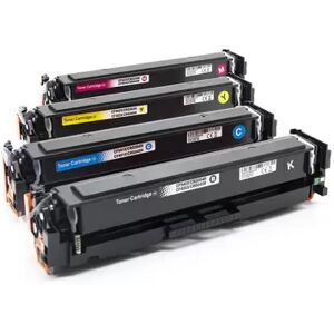 Offertecartucce.com 4 Toner Canon 054H-SERIE Multipack Nero + Colore compatibile per Canon I-SENSYS LBP621CW