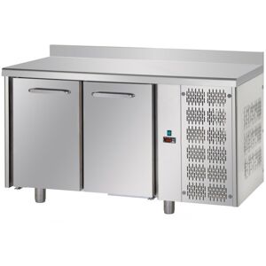 Tecnodom Tavolo Refrigerato Positivo 2 Porte GN 1/1 con Alzatina