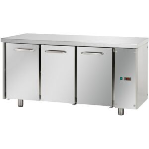 Tecnodom Tavolo Refrigerato Positivo 3 Porte GN 1/1 Senza Motore