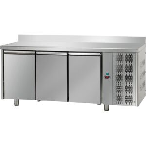 Tecnodom Tavolo Refrigerato Pasticceria 3 Porte Prof. 80 con Alzatina