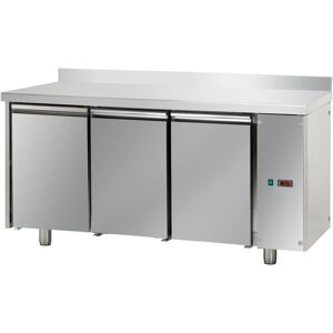 Tecnodom Tavolo Refrigerato Pasticceria 3 Porte Prof. 80 Senza Motore con Alzatina