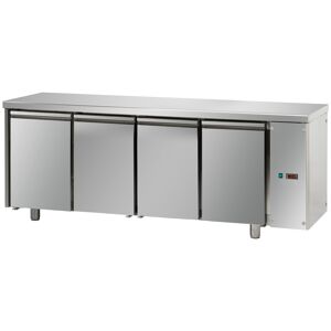Tecnodom Tavolo Refrigerato Pasticceria 4 Porte Prof. 80 Senza Motore