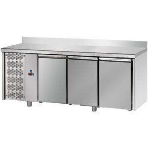 Tecnodom Tavolo Refrigerato Pasticceria 3 Porte Prof. 80 Gruppo Motore SX con Alzatina