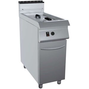 GC Cooking Friggitrice Professionale a Gas su Mobile Capacità 17 l Profondità 90