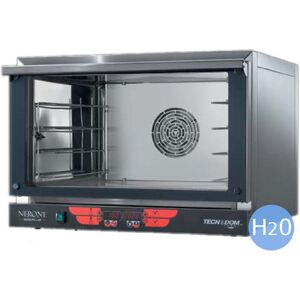 Tecnodom Forno a Convezione FED04NEPSV-PLUSH2O 4 Teglie GN1/1 o 60x40 cm Digitale