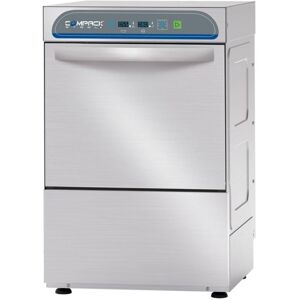 Compack Lavabicchieri SM 29E Cesto 40x40 cm 230 V con Break Tank Display Digitale Max. bicchieri 27,5 cm