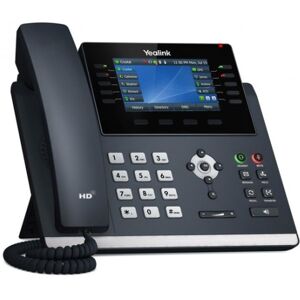 Yealink SIP-T46U telefono IP Grigio LCD Wi-Fi (SIP-T46U) (1301203)