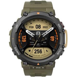 Amazfit T-Rex 2 3,53 cm (1.39") AMOLED 47 mm Nero, Verde GPS (satellitare) (W2170OV5N)