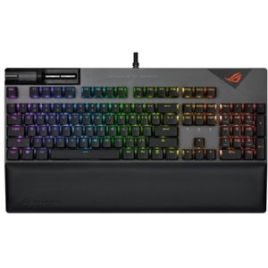 Asus ROG Strix Flare II tastiera USB AZERTY Francese Nero, Grigio (90MP02D6-BKFA00)