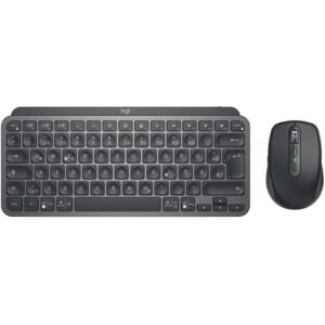 Logitech 920-011054 tastiera Mouse incluso RF senza fili + Bluetooth QWERTZ Tedesco Grafite (920-011054)