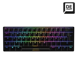 Sharkoon SKILLER SGK50 S4 tastiera USB QWERTZ Tedesco Nero (4044951033768)