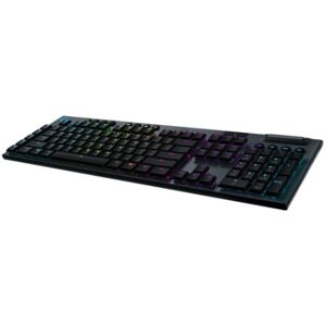 Logitech G G915 LIGHTSPEED- GL Linear tastiera RF senza fili + Bluetooth QWERTZ Tedesco Nero (920-008955)