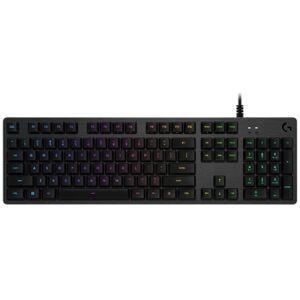 Logitech G G512 Carbon, GX Red tastiera USB QWERTZ Tedesco Carbonio (920-009363)