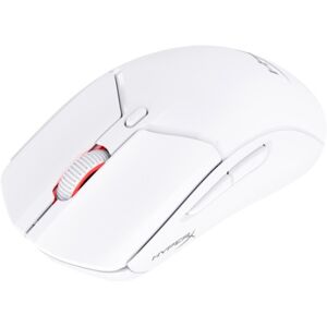 HP HyperX Pulsefire Haste 2 – Mouse da gaming wireless (bianco) (6N0A9AA)
