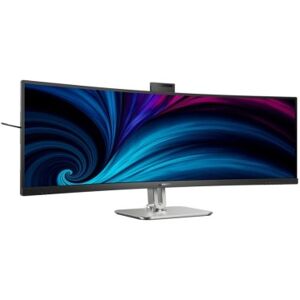 Philips MONITOR CURVO 49 LED VA DUAL QHD 32:9 4MS 450 CDM, USB-C DOCK, WEBCAM, REG ALTEZZA, DP/HDMI, (49B2U6900CH)