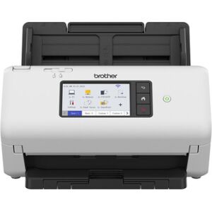 Brother ADS-4700W Scanner con ADF + alimentatore di fogli 600 x 600 DPI A4 Nero, Bianco (ADS4700WRE1)