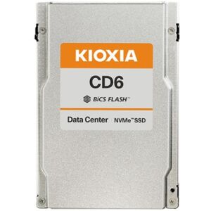 Kioxia CD6-V 2.5" 12800 GB PCI Express 4.0 3D TLC NVMe (KCD61VUL12T8)