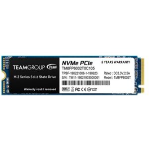 Team Group MP33 M.2 2000 GB PCI Express 3.0 3D NAND NVMe (TM8FP6002T0C101)