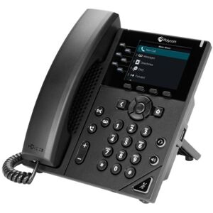HP POLY 350 telefono IP Nero 6 linee LCD (2200-48830-025)
