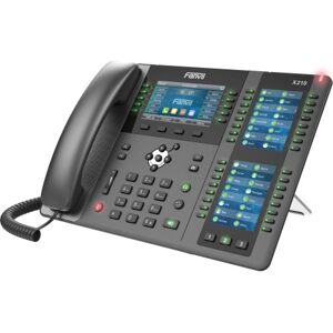 Fanvil X210 V2 telefono IP Nero 20 linee LCD