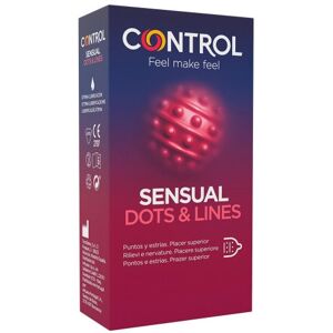 CONTROL Sensual - Dots & Lines 6 Profilattici