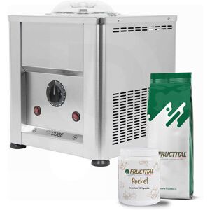 Cube Macchina per gelato 750 + Fiordilatte + Nocciola