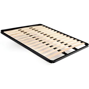 Toscohome Rete matrimoniale senza piedi con 14 doghe legno 160x200 cm - Flexa