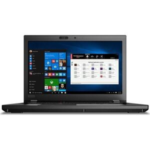 Lenovo ThinkPad P52 i7-8850H 15.6" 16 GB 512 GB SSD P2000 Mobile Webcam FHD FP Illuminazione tastiera Win 11 Pro DE