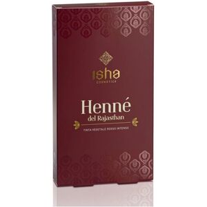 isha Henné e tinte vegetali Hennè del Rajasthan 100% Puro Rosso Intenso