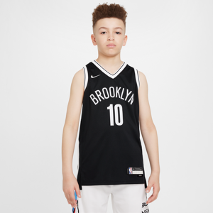 Nike Maglia Brooklyn Nets Icon Edition 2021/22 Swingman NBA - Ragazzo/a - Nero