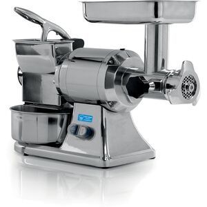 Tritacarne e Grattugia Monofase, Gruppo macinazione in Ghisa Alimentare, Produzione tritacarne 200 Kg/h