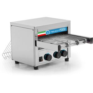 Tostapane professionale a nastro da banco per 600 pz/h potenza 2100 watt