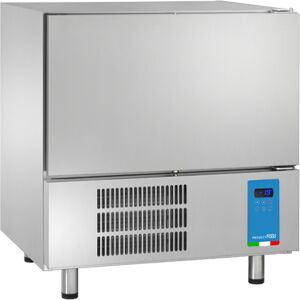 Abbattitore di temperature per 5 teglie GN 1/1 o EN 60x40 (15 kg +90° > +3° 10 kg +90° > -18°)