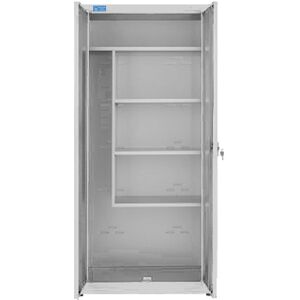 Armadio portascope zincoplastificato con 2 ante L1000xP400xH1800 mm