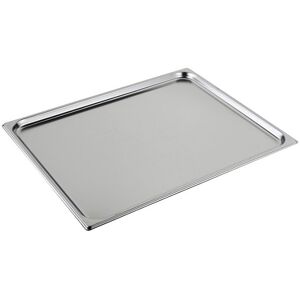 Bacinella in acciaio inox formato GN 2/1 altezza 20 mm