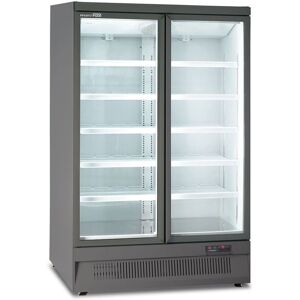 Frigo murale ventilato L 125 cm con porte battenti e temp da +1°C a +10°C serie MR