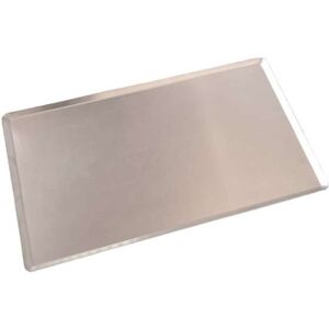 Vassoio stampato con angoli arrotondati in alluminio formato GN 1/1