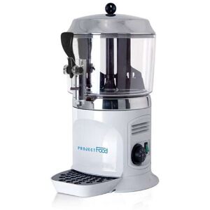 Cioccolatiera elettrica bianca da 5 litri per creme e cioccolata