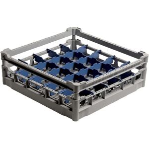 Cesto 50×50 per bicchieri Ø max 9,0 cm con n° 25 scomparti H 13 cm