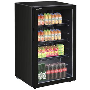 Frigo bibite nero da 98 lt temperatura da 0°C a +7°C