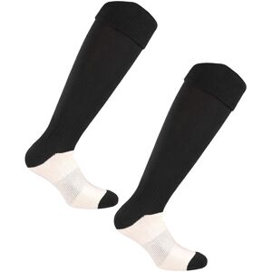 Dunlop Pedaci Calzettoni Calcio football Socks Nero Goal made in italy 3/6 USA- 35/40