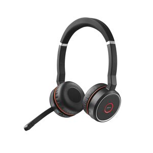 Jabra Cuffia con microfono Evolve 75 Auricolare Con cavo e senza A Padiglione Musica Chiamate Bluetooth Nero [7599-848-109]