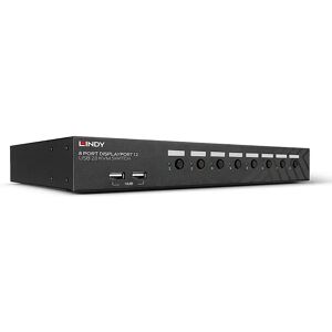 Lindy 39540 switch per keyboard-video-mouse [kvm] Montaggio rack Nero ( KVM Switch Stativ-monterin) - TASTIERA TEDESCA [39540]