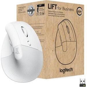 Logitech Lift for Business mouse Mano destra RF senza fili + Bluetooth Ottico 4000 DPI [910-006496]