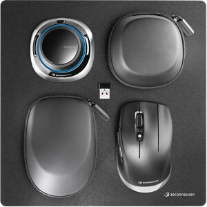3Dconnexion SpaceMouse Wireless Kit 2 mouse Universale Mano destra RF + Bluetooth USB Type-A Ottico [3DX-700136]