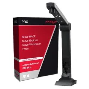 Silvercreations AG sceyeX A3 flash Scanner per foto 300 x DPI Nero [1042753]