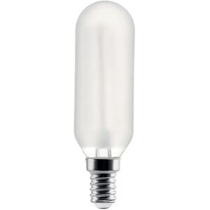 Lampadina Tubolare E14 Filamento Led 7W Satinata, Luce Calda