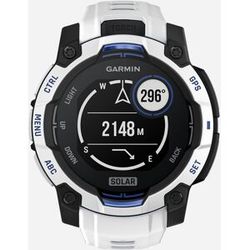Garmin Instinct 3 Solar 45mm - Orologio Multifunzione - Bianco UNICA