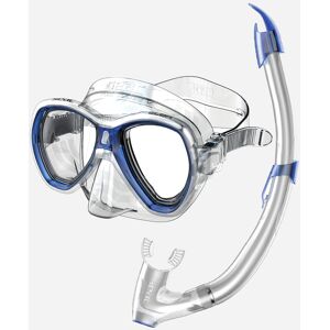 SEAC Elba Con Valvola - Kit Snorkeling - Blu UNI